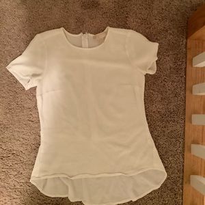 Michael Michael Kors High-Low Crepe Peplum